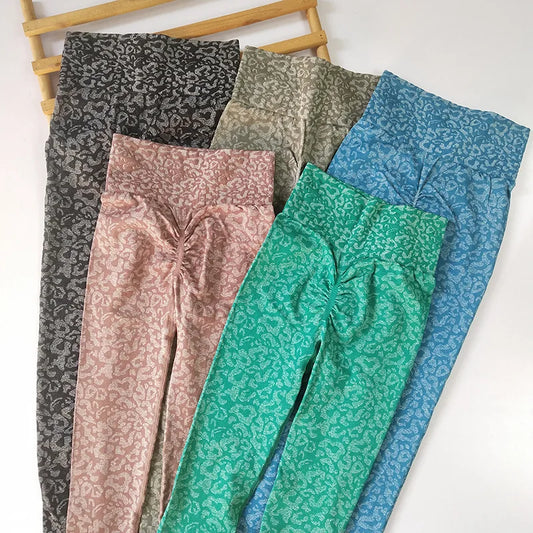 Leopard High-Waist Yoga Leggings