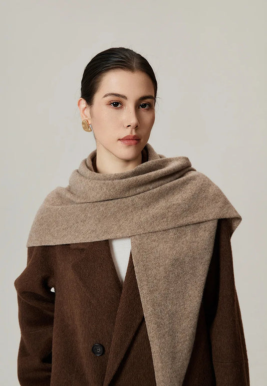 Cozy Knitted Wool Scarf