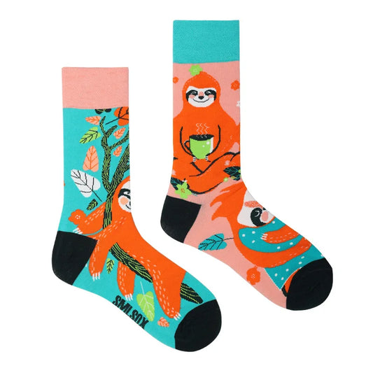 Fruit Print Crew Socks