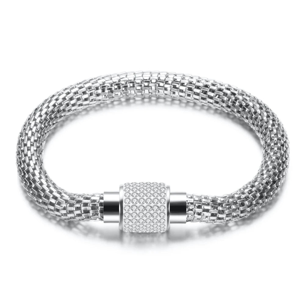 Crystal Magnetic Charm Bracelet