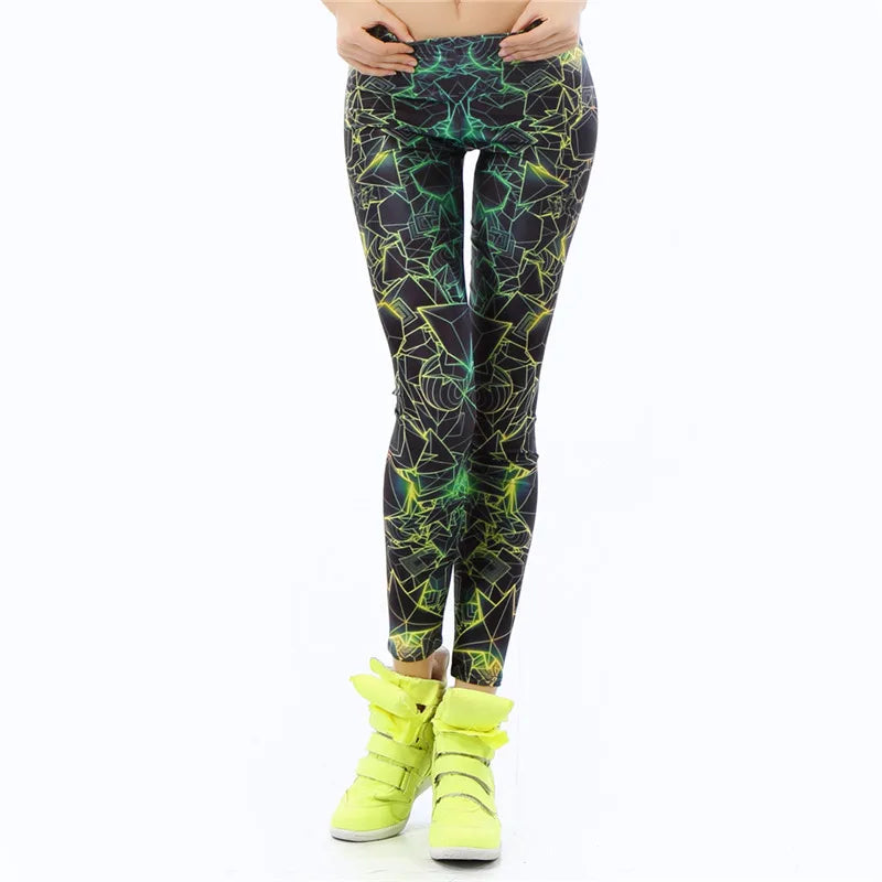 Fluorescent 3D Print Leggings