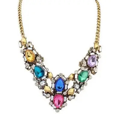 Vintage Gem Statement Choker