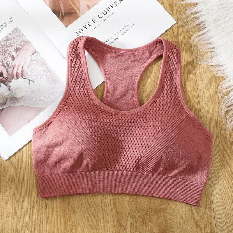 Double-Layer Padded Sports Bra