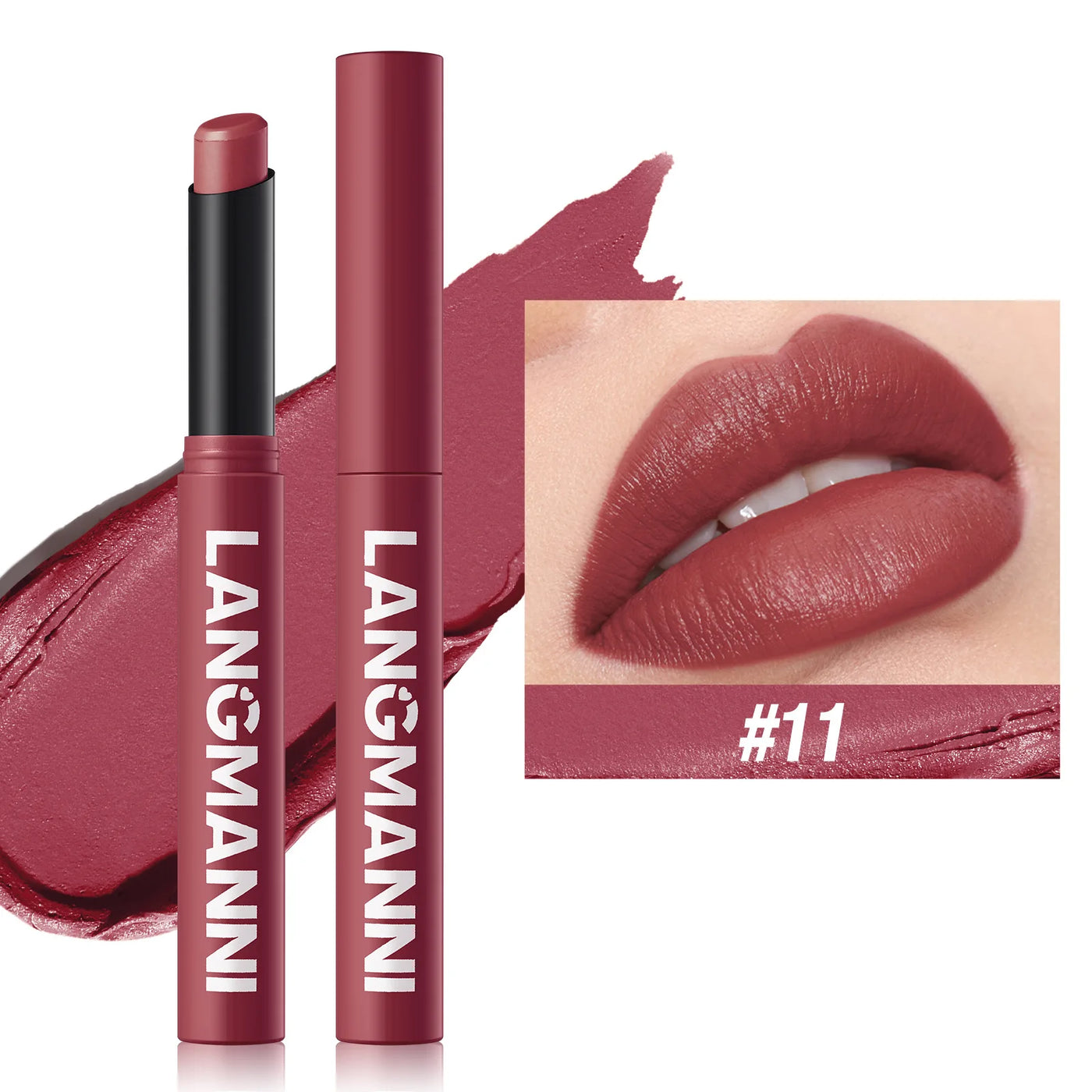 Twelve-Color Waterproof Lipstick Pen