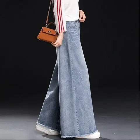 Slouchy High-Waist Wide-Leg Jeans