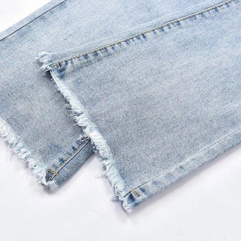 High-Waist Stretch Flare Jeans