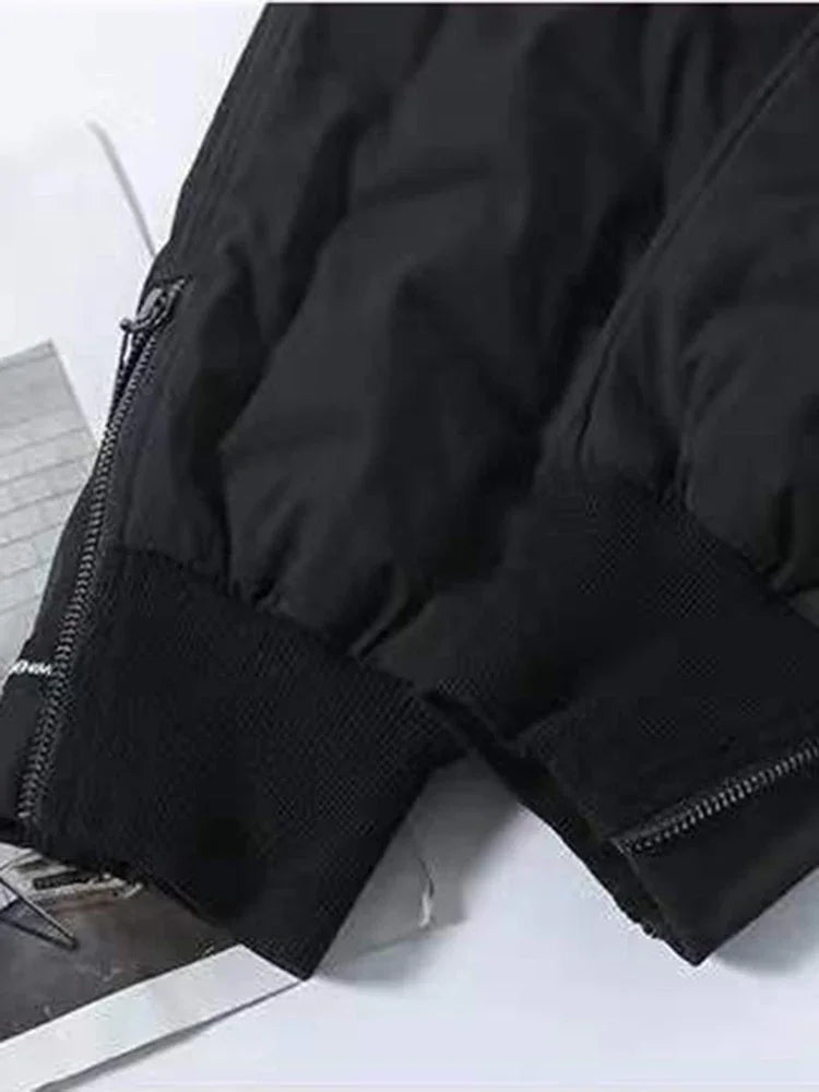 Fleece-Lined Winter Straight Pants