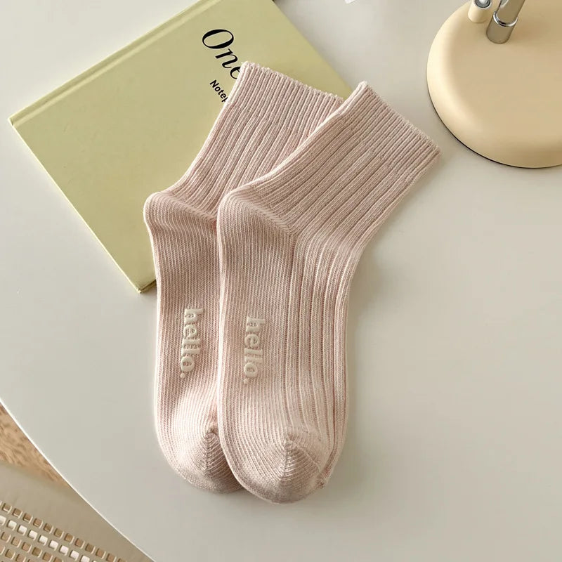 Breathable Colorful Ankle Socks
