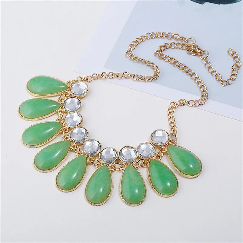 Vintage Gem Statement Choker