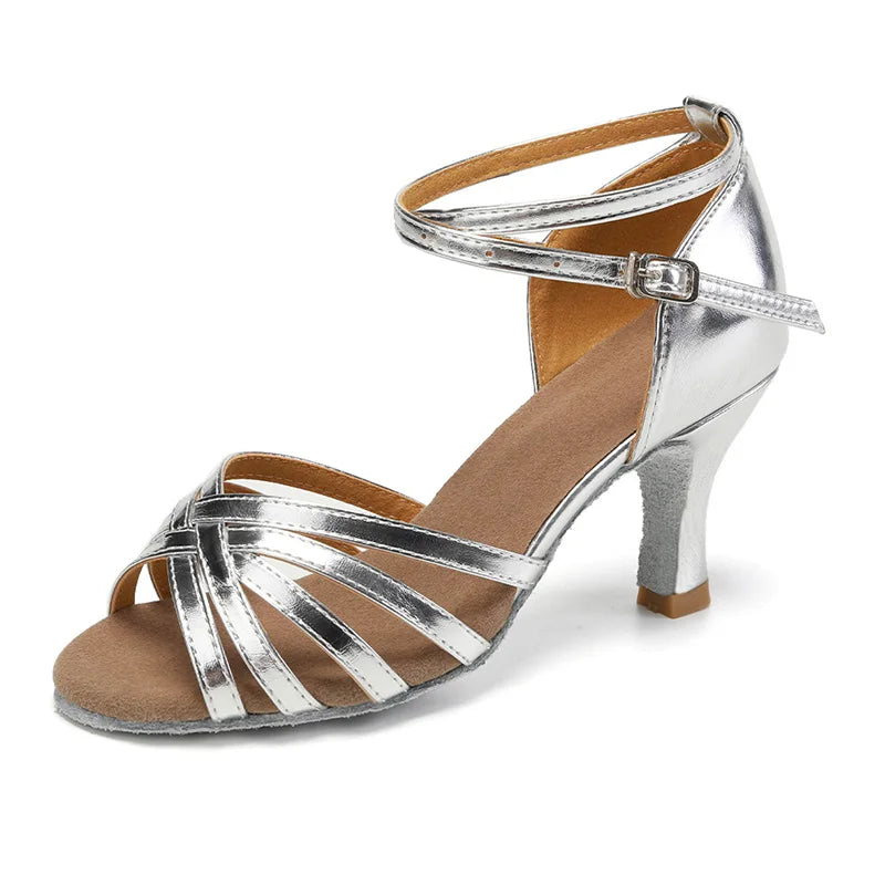 Heeled Ballroom Dance Shoes