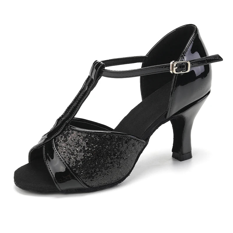 Heeled Ballroom Dance Shoes