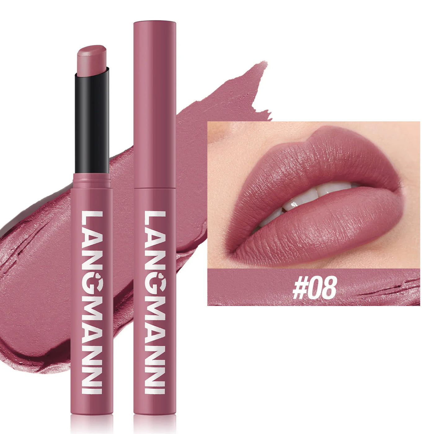 Twelve-Color Waterproof Lipstick Pen