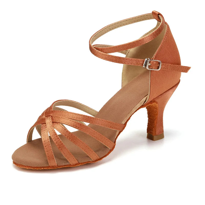 Heeled Ballroom Dance Shoes