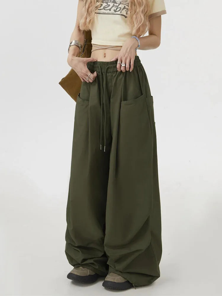 Y2K High-Waist Cargo Pants