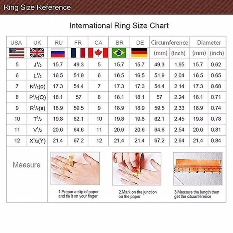 Geometric Zircon Engagement Ring