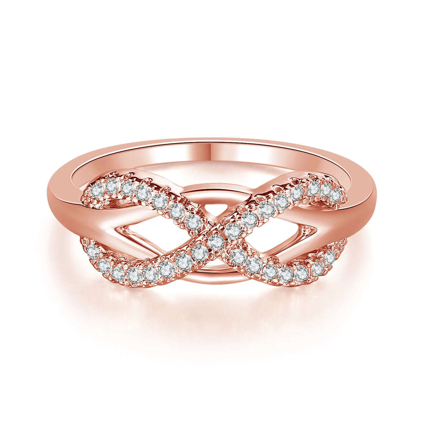Infinity Heart Promise Ring