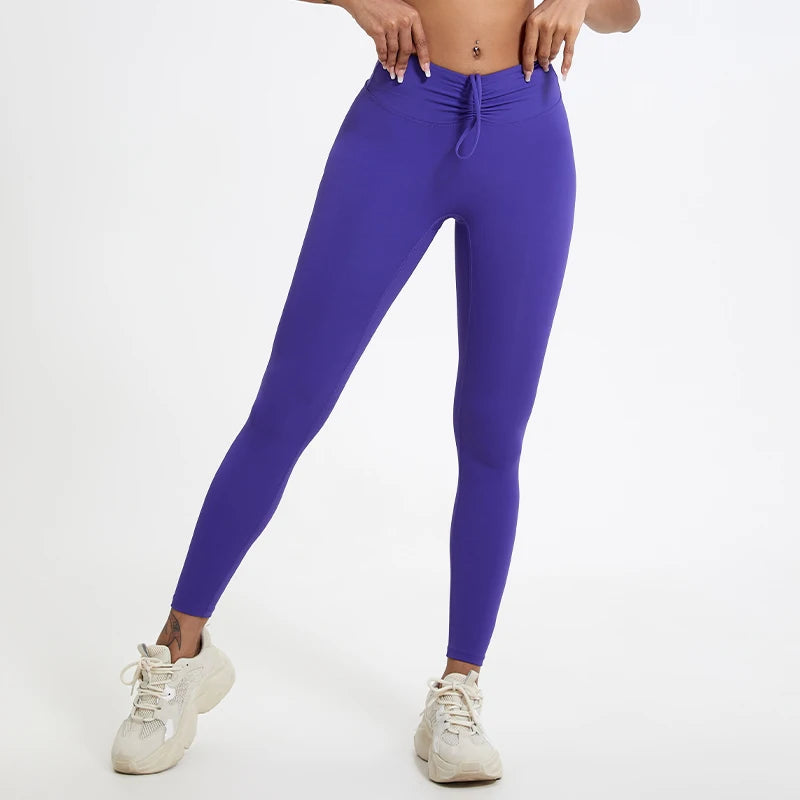 High-Waist Push-Up Yoga Leggings