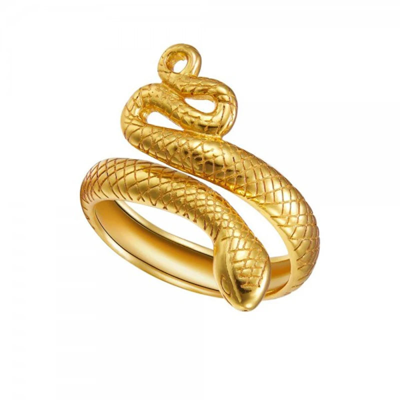 Sterling Silver Snake Ring