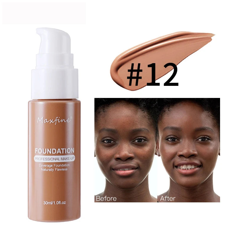 Sweat-Resistant Liquid Concealer Foundation