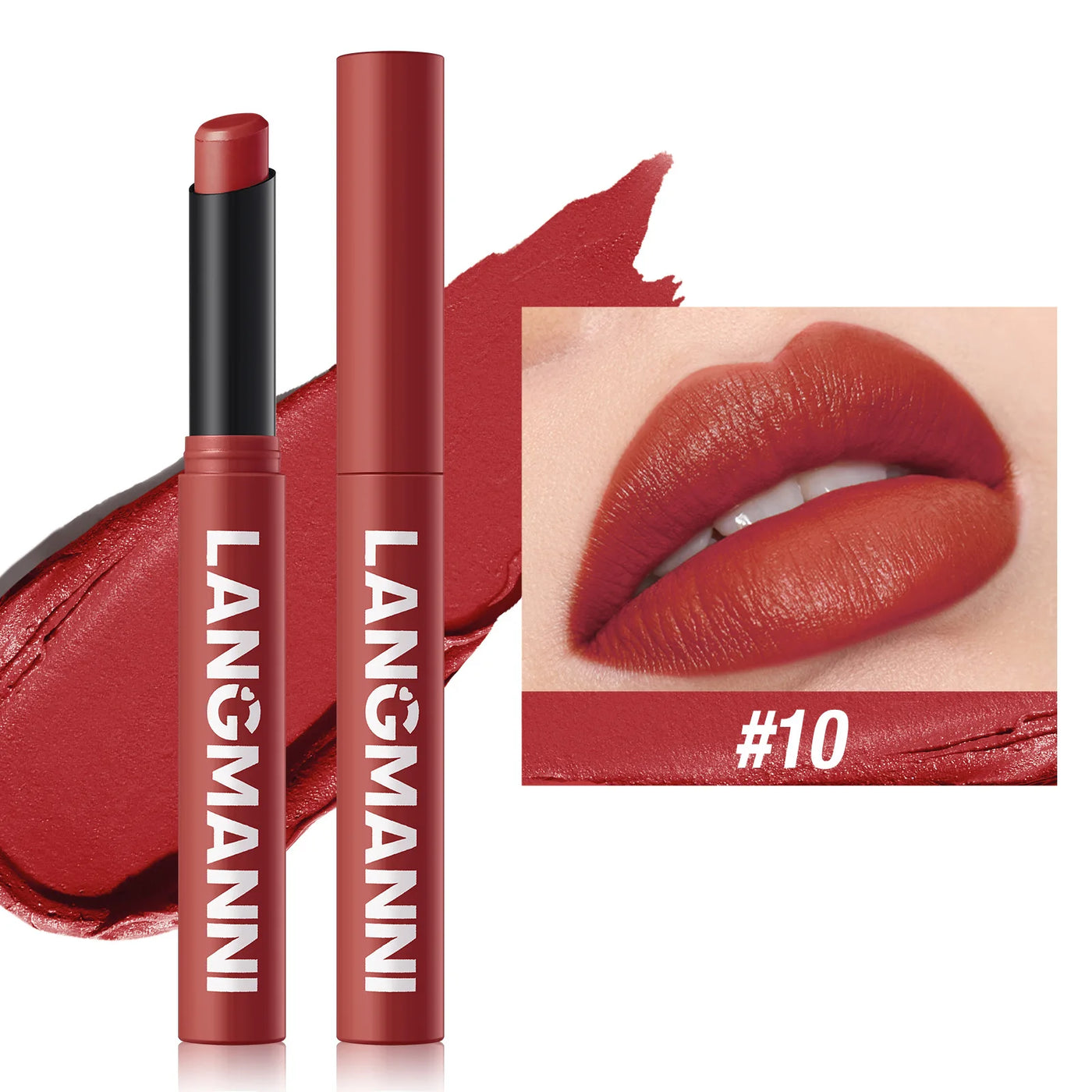 Twelve-Color Waterproof Lipstick Pen