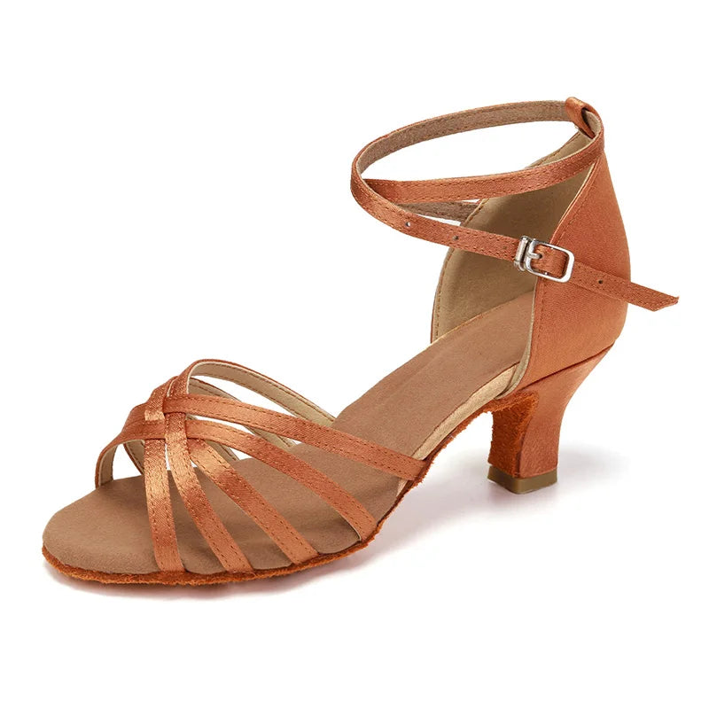 Heeled Ballroom Dance Shoes