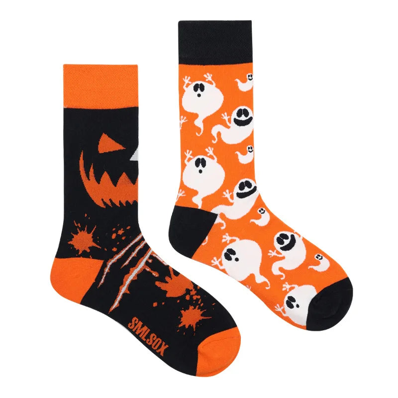 Fruit Print Crew Socks