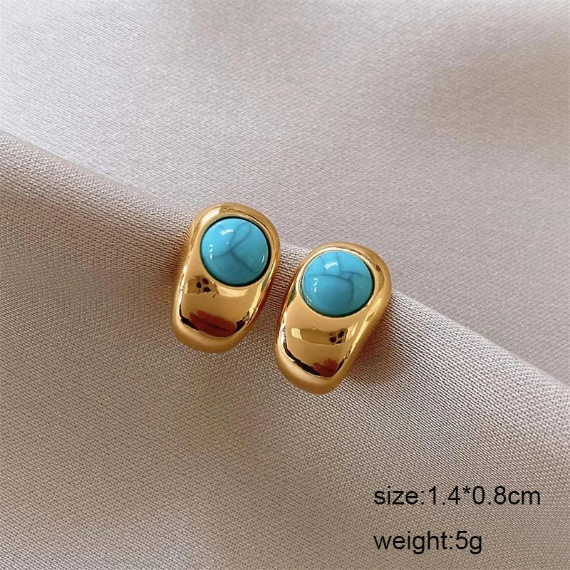 Bohemian Geometric Drop Earrings