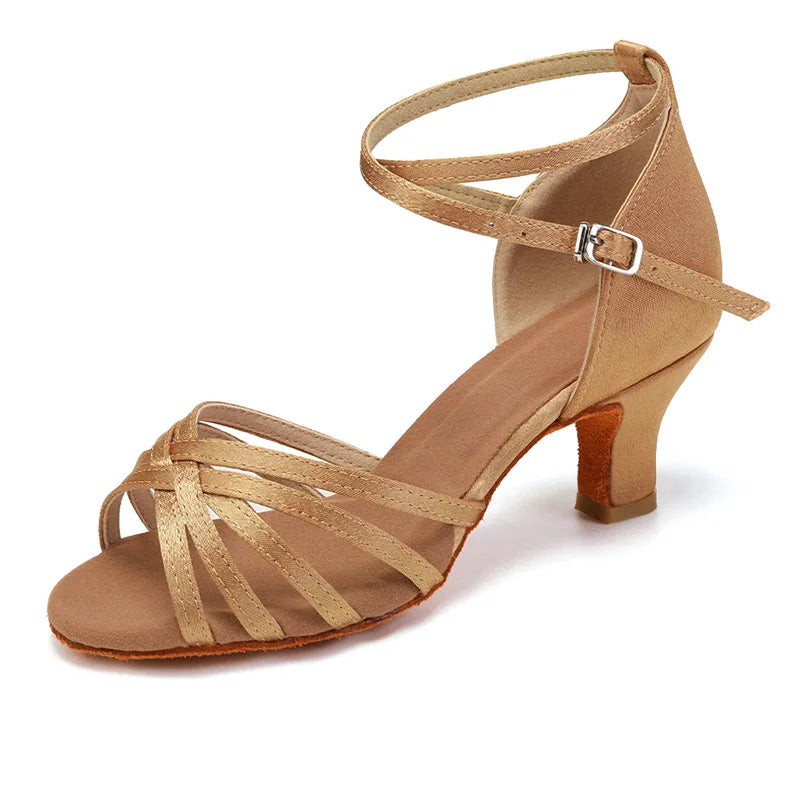 Heeled Ballroom Dance Shoes