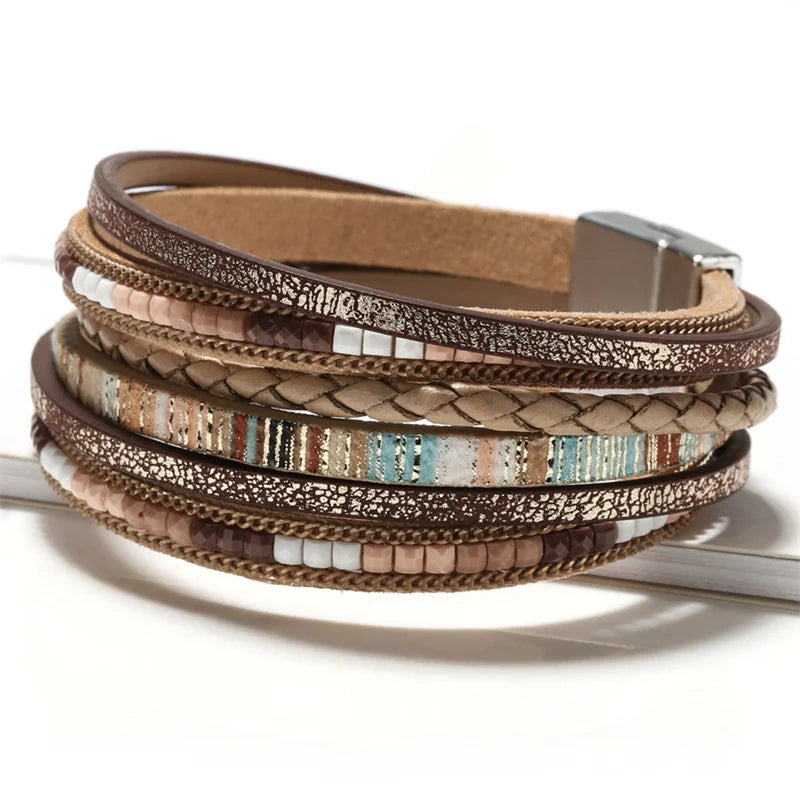 Western Cross Rope Bracelet