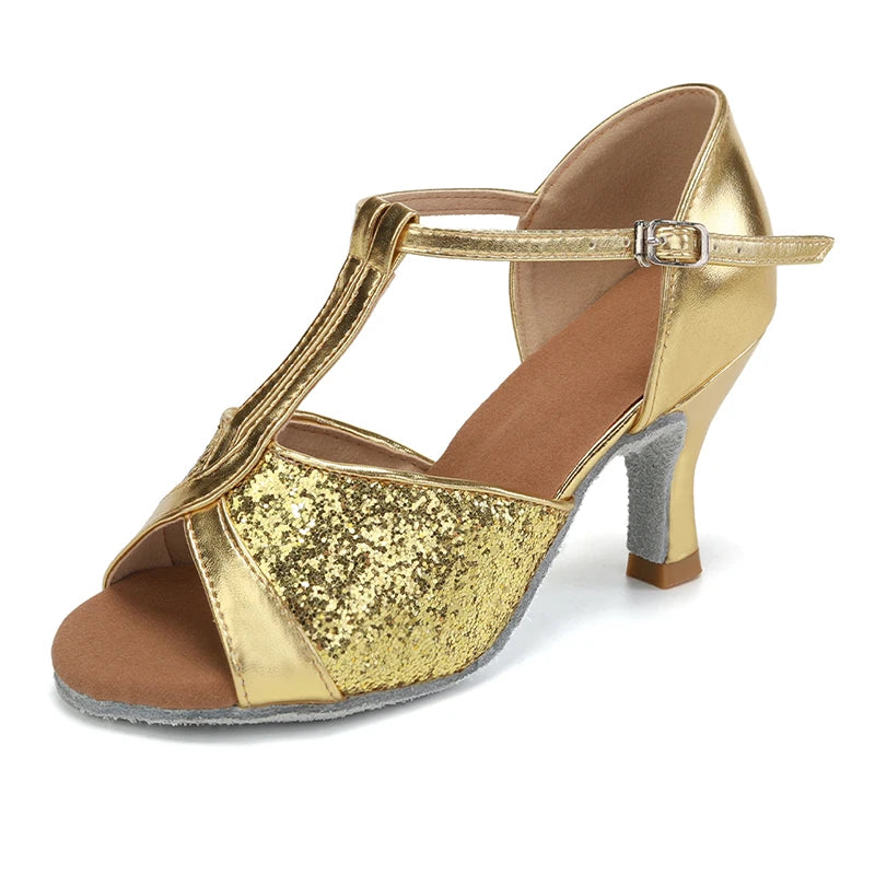 Heeled Ballroom Dance Shoes