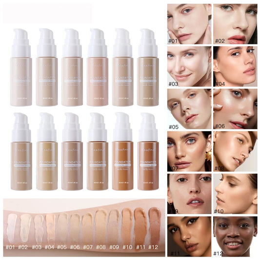 Sweat-Resistant Liquid Concealer Foundation