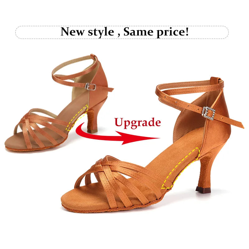 Heeled Ballroom Dance Shoes