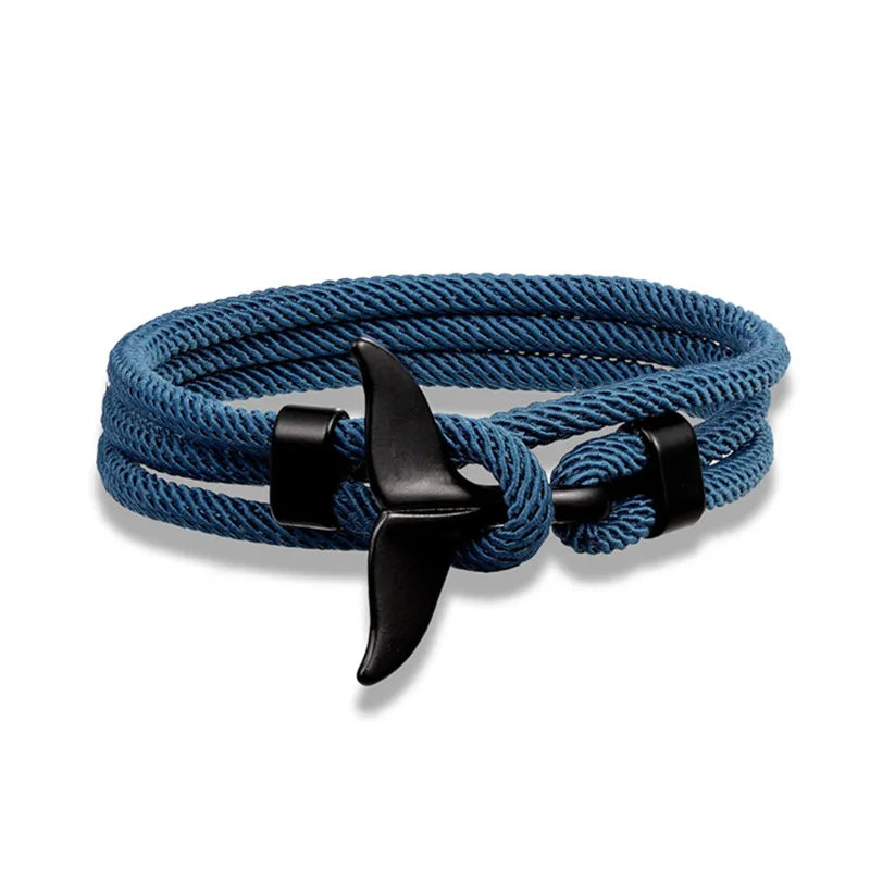 Nautical Whale Tail Bracelet