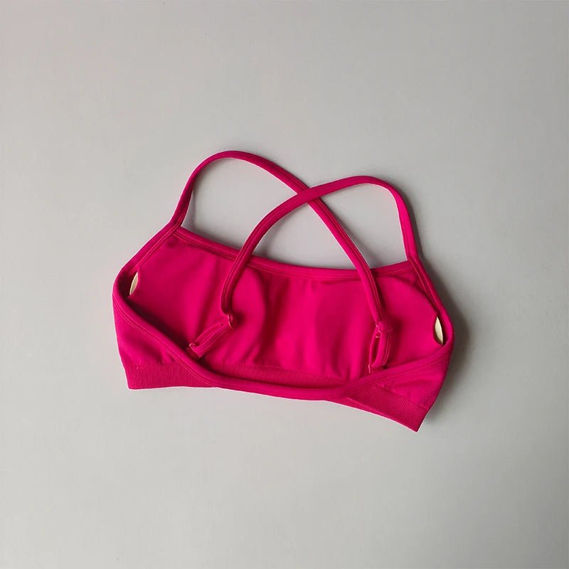 Seamless Scrunch Workout Bra
