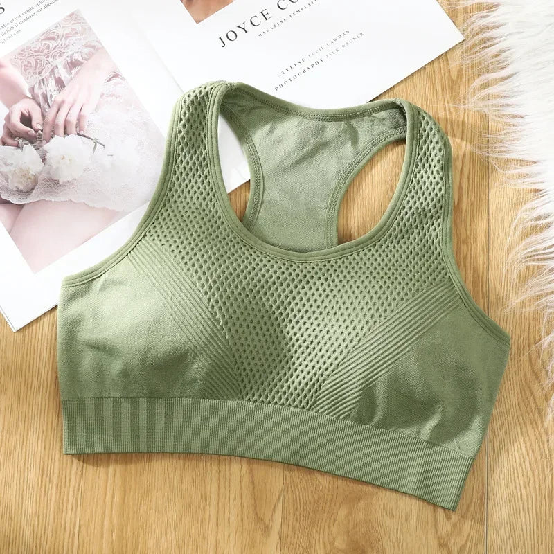 Double-Layer Padded Sports Bra