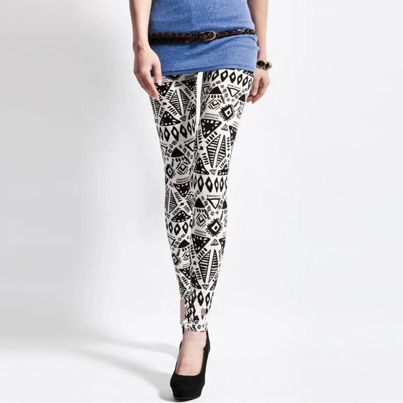Colorful Leopard Street Leggings