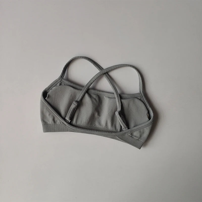 Seamless Scrunch Workout Bra
