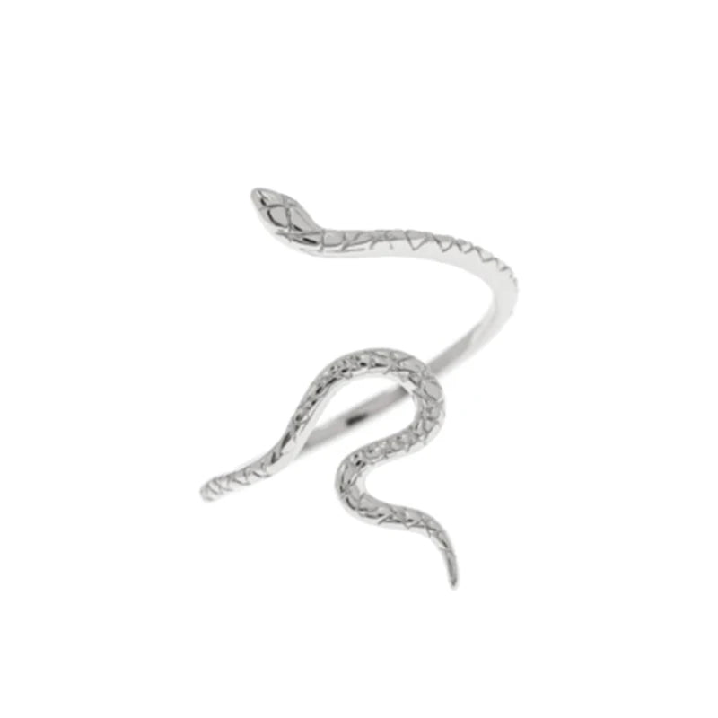 Sterling Silver Snake Ring