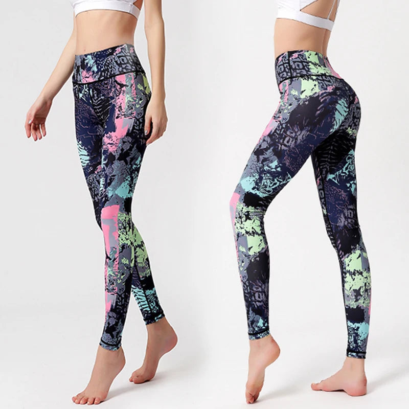 High-Waist Hip-Lift Yoga Leggings