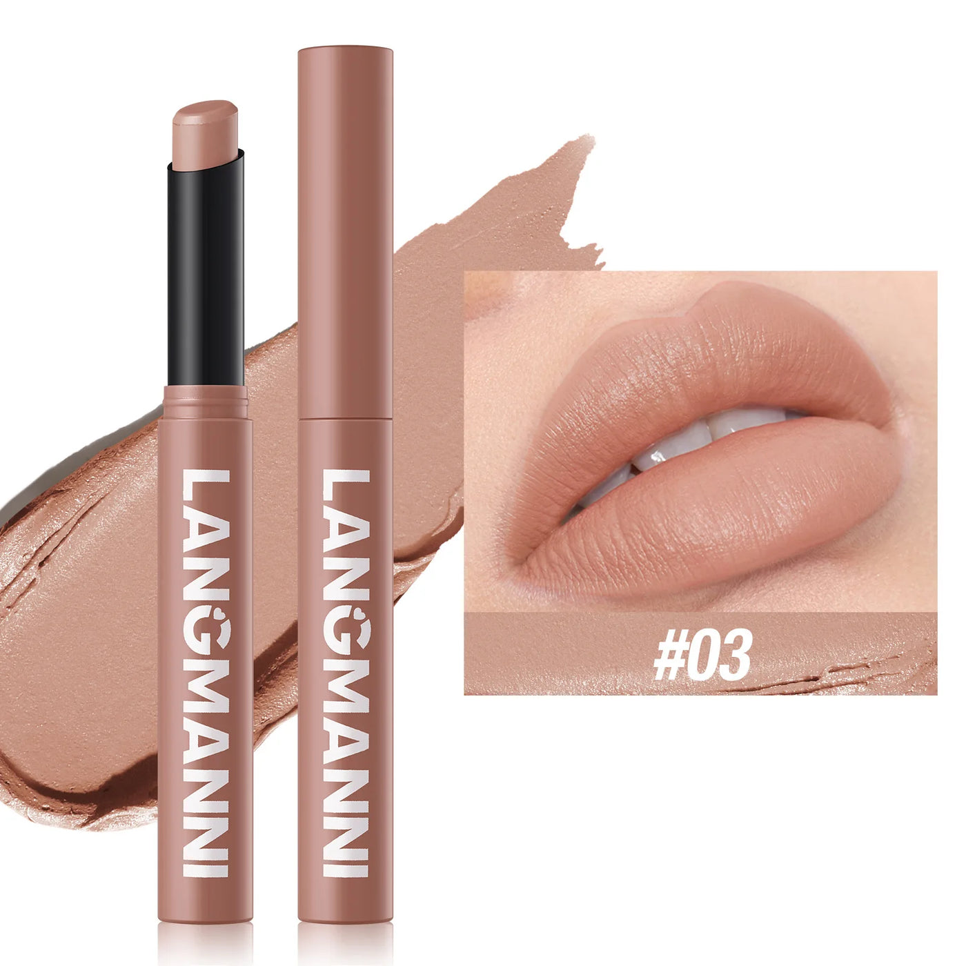 Twelve-Color Waterproof Lipstick Pen