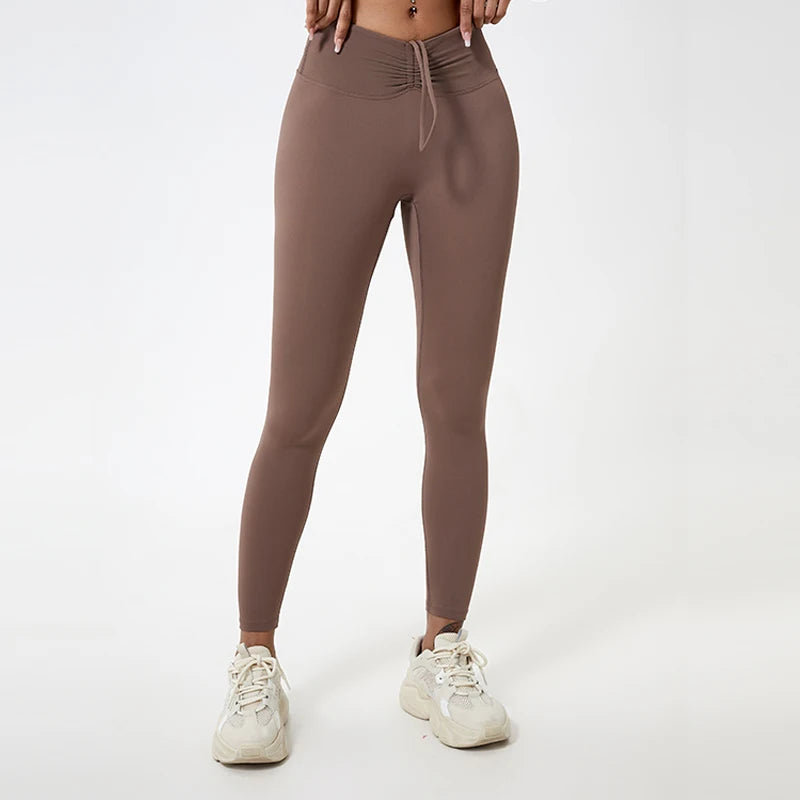 High-Waist Push-Up Yoga Leggings