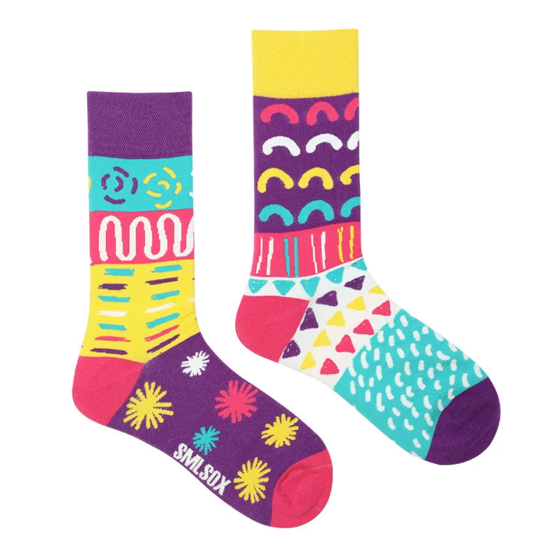 Fruit Print Crew Socks