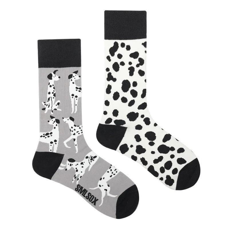 Fruit Print Crew Socks