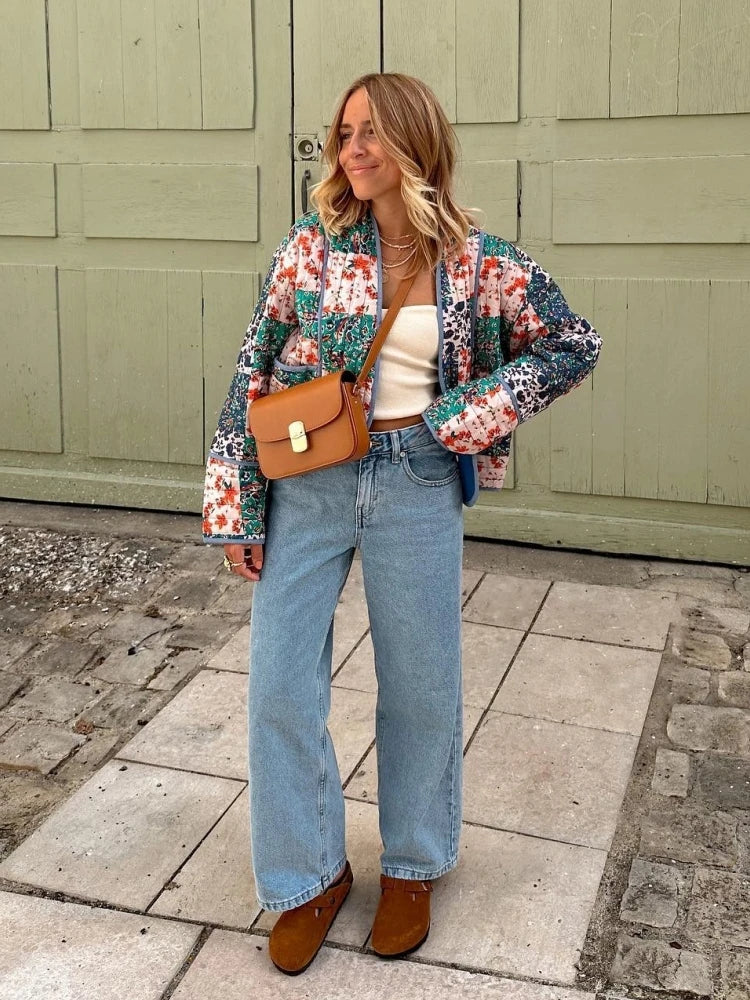 Vintage Patchwork Cotton Jacket