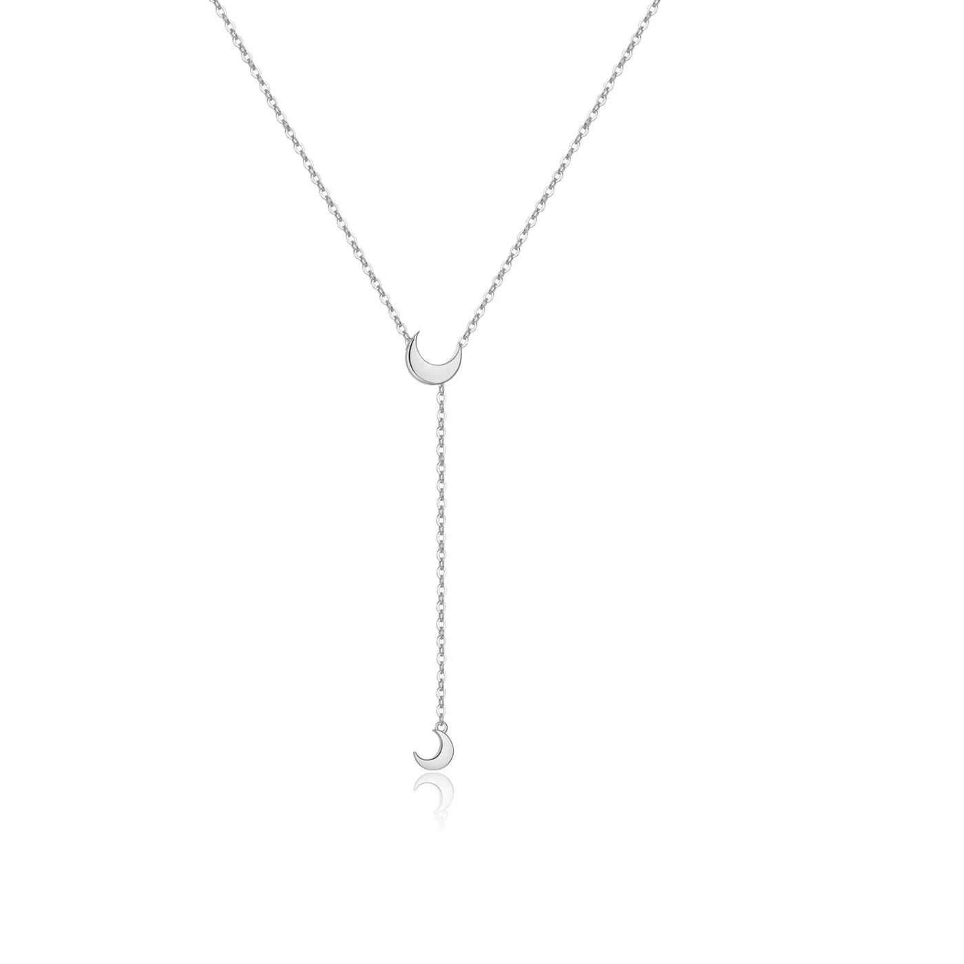 Adjustable Sterling Heart Necklace