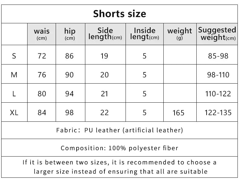 Low-Waist Faux Leather Shorts