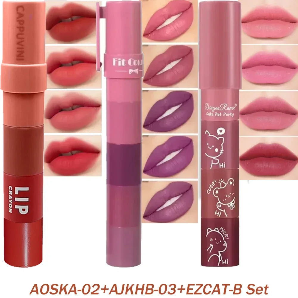 Multi-Color Matte Lipstick Kit